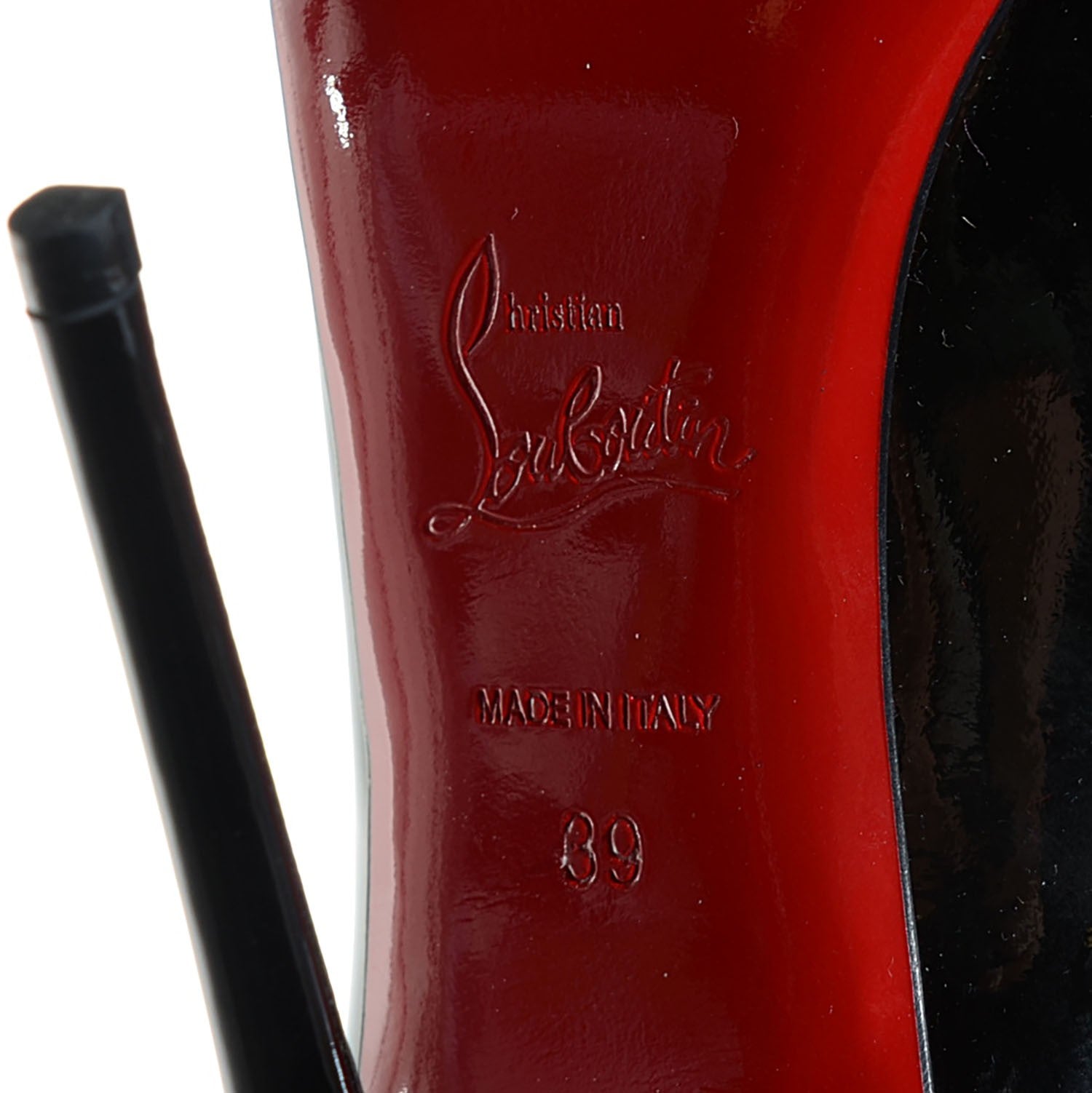 Christian Louboutin Patent So Kate 120 Pumps 39 Black 6 of 6