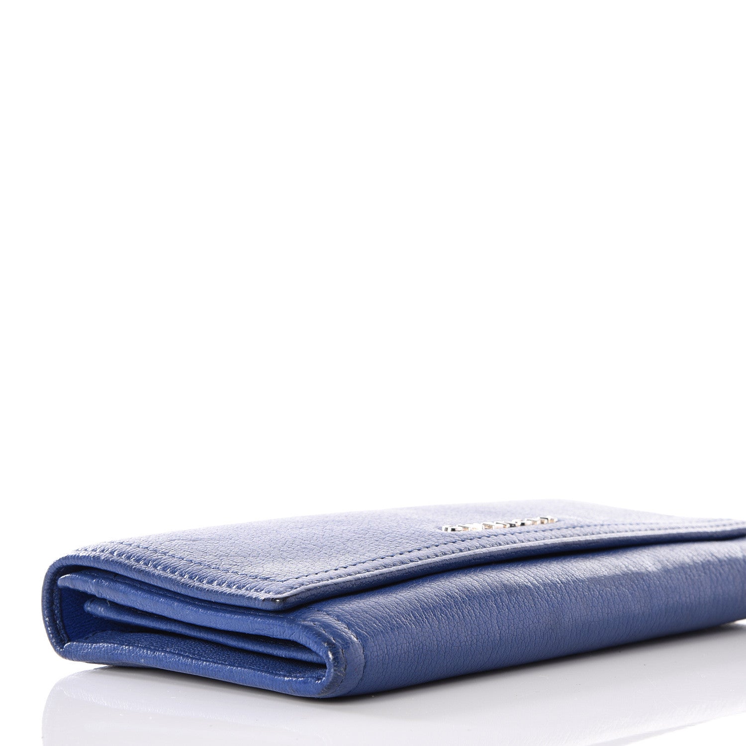 Givenchy Goatskin Pandora Flap Continental Wallet Deep Blue 8 of 10