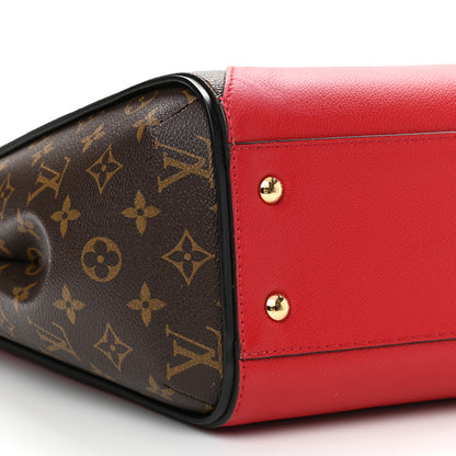 Louis Vuitton Calfskin Monogram Kimono Tote Cherry 9 of 10