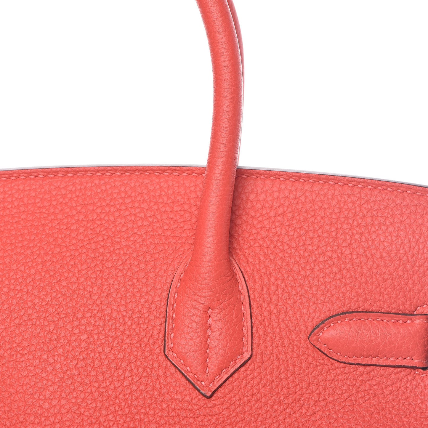 Togo Birkin 30 Rouge Pivoine