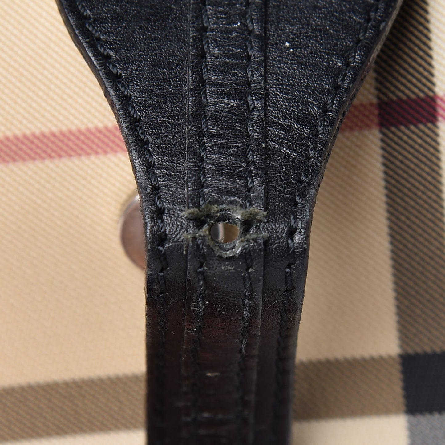 House Check Diaper Bag