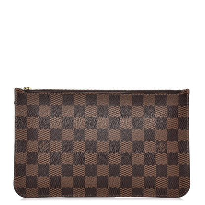 Louis Vuitton Damier Ebene Neverfull MM GM Pochette 1 of 8