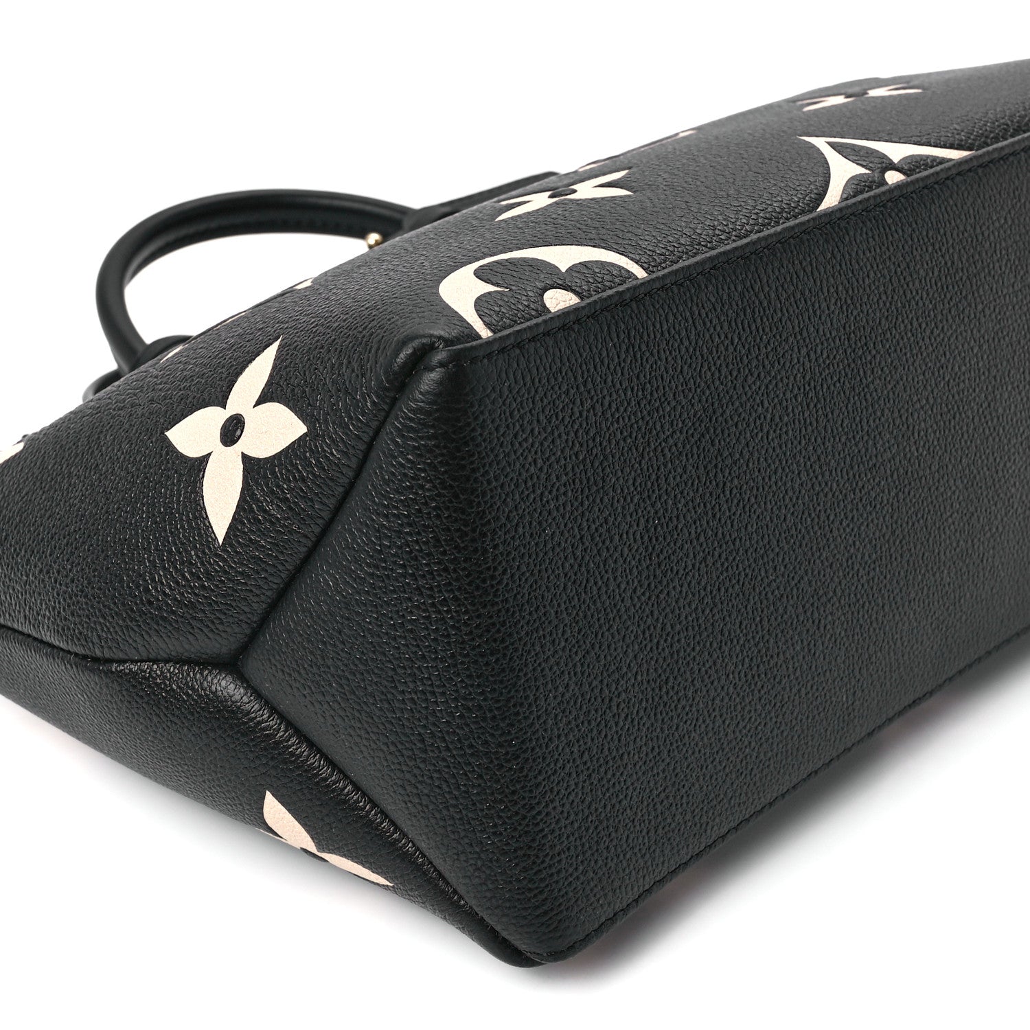 Louis Vuitton LOUIS VUITTON Empreinte Monogram Giant Petit Palais Black Beige 10 of 11