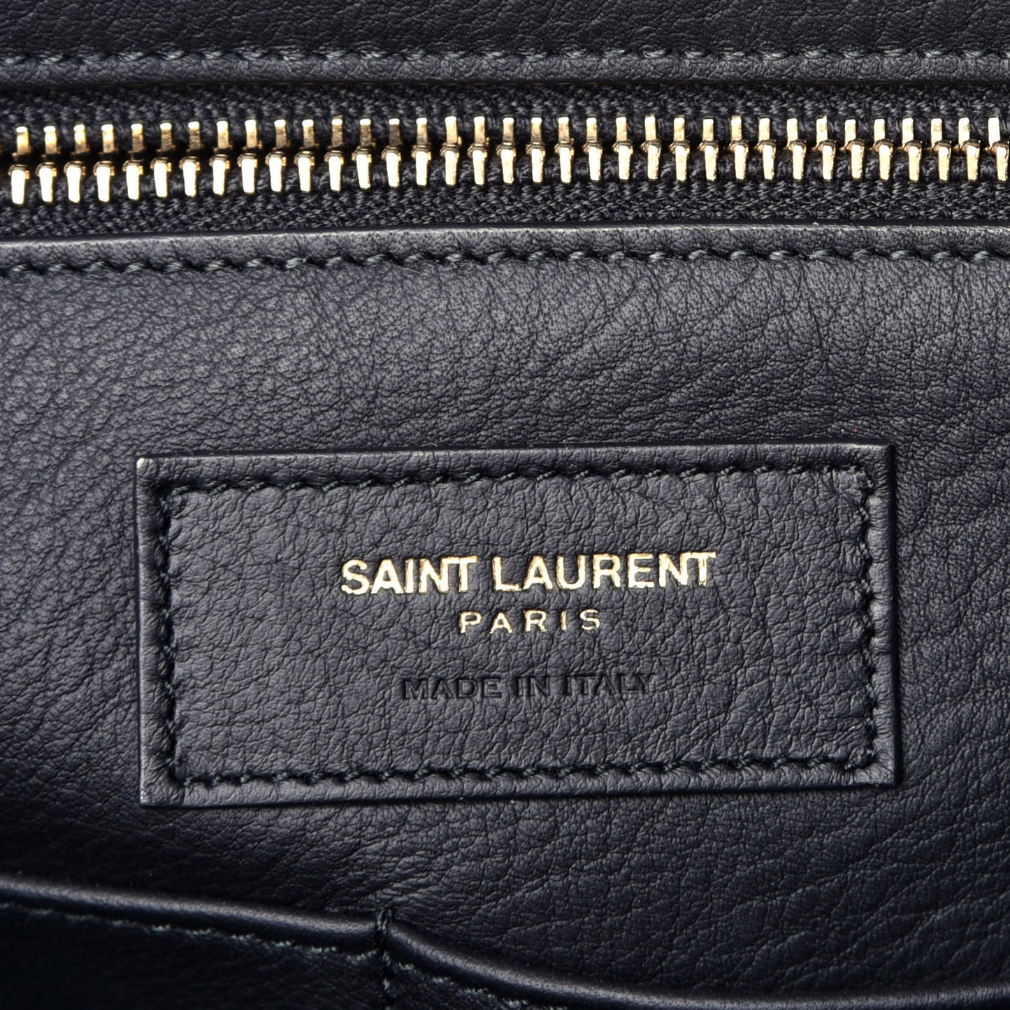 Calfskin Medium Classic Y Cabas Black