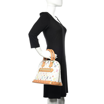 Louis Vuitton Monogram Multicolor Alma White 2 of 14