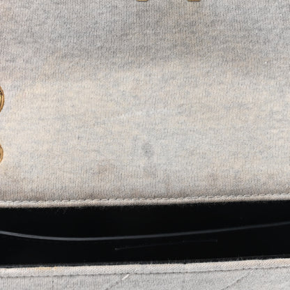 Saint Laurent Jersey Wool Patchwork Monogram Medium Jamie Grey 8 of 13