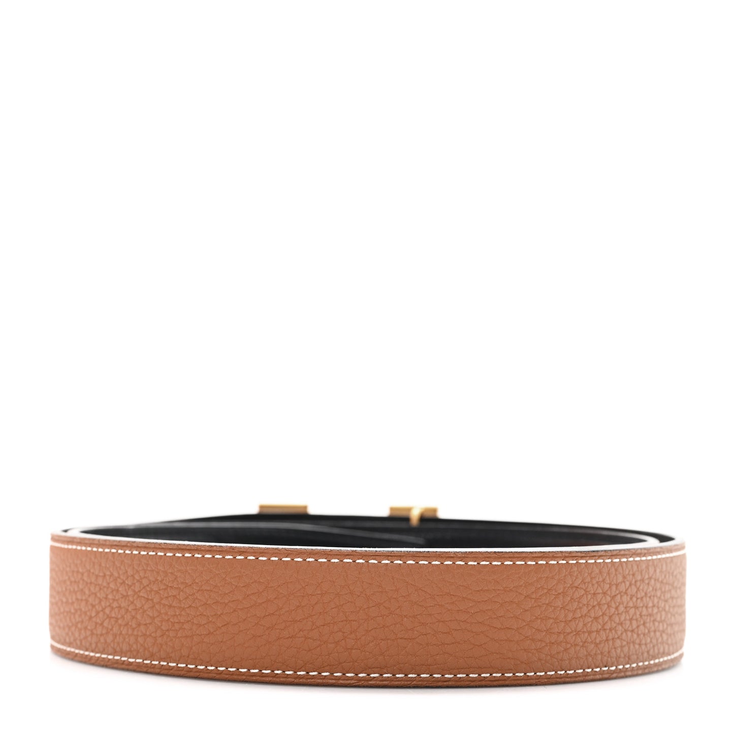 Box Togo 32mm H 95 38 Belt Black Gold