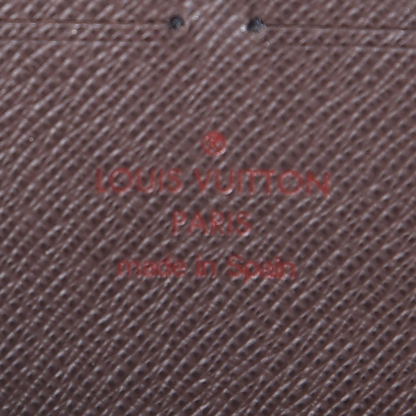 Damier Ebene Zippy Wallet