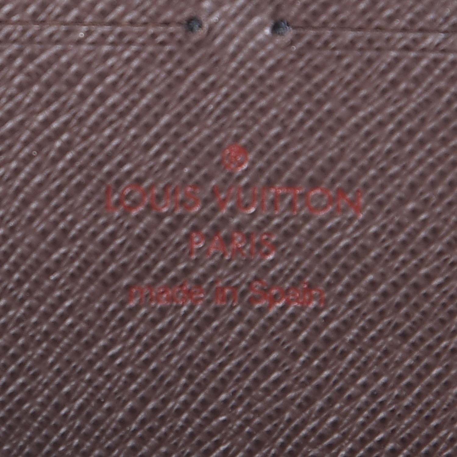 Louis Vuitton Damier Ebene Zippy Wallet 9 of 10