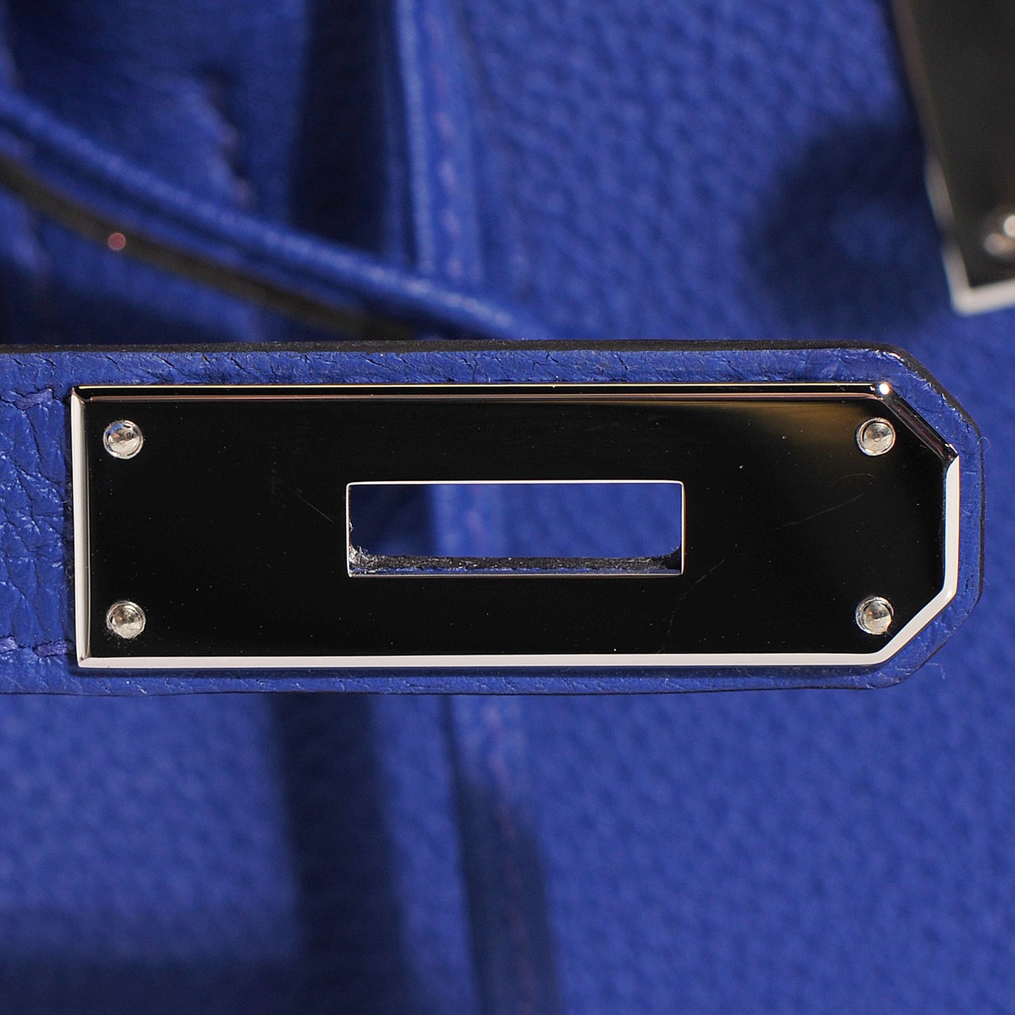 Togo Birkin 35 Bleu Electrique