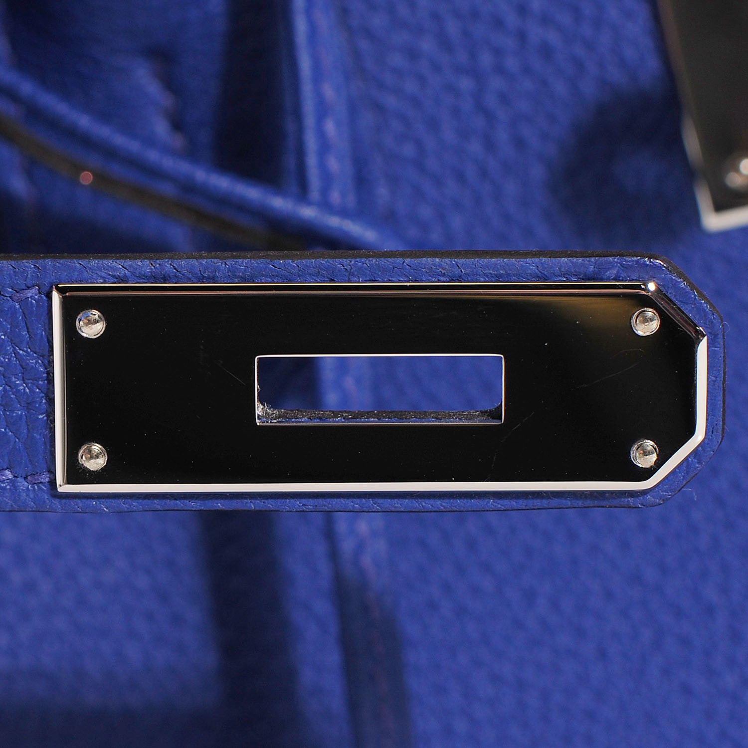 Hermes Togo Birkin 35 Bleu Electrique 13 of 26