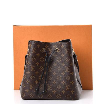 Louis Vuitton Monogram Neonoe MM Black 9 of 9