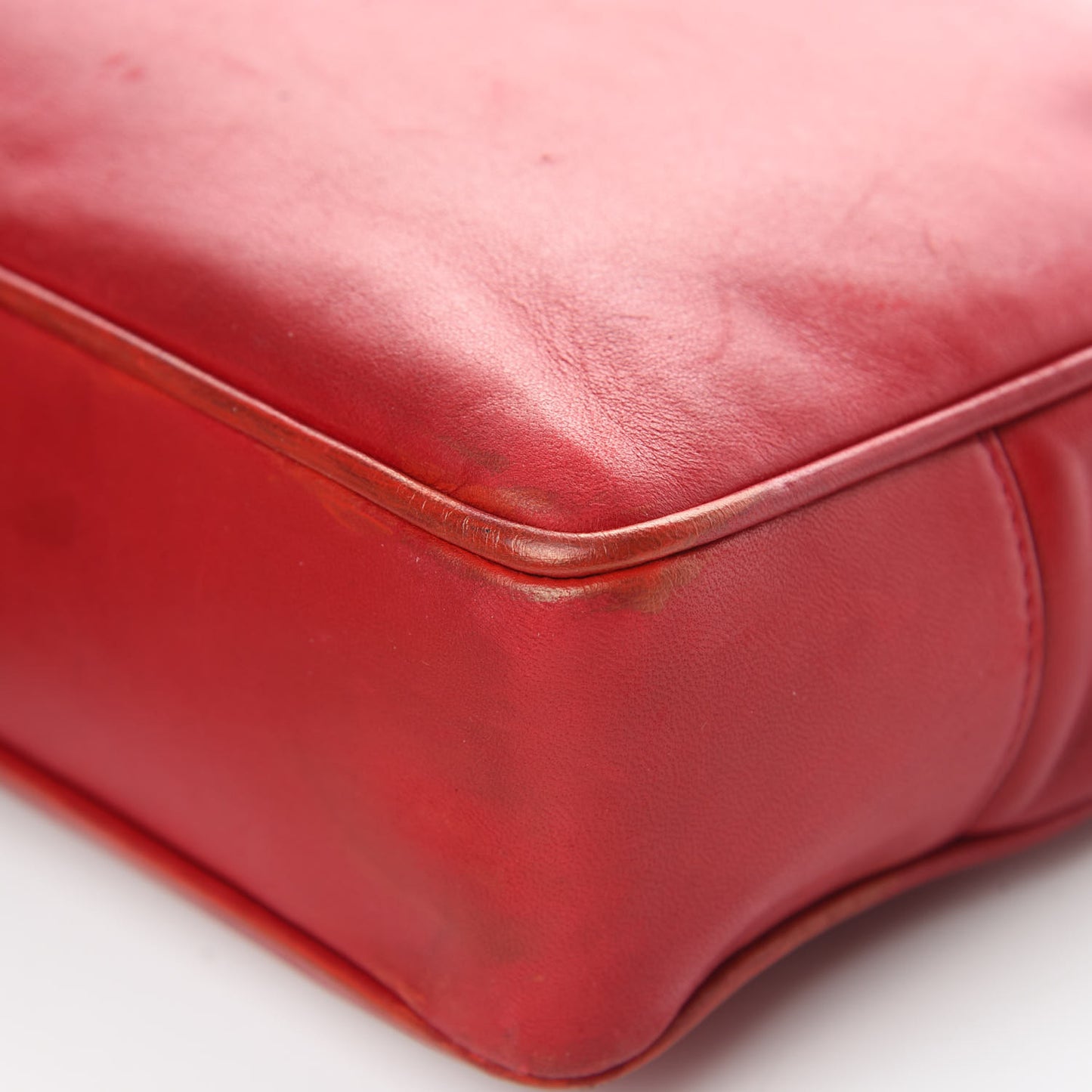 Lambskin CC Shoulder Bag Red