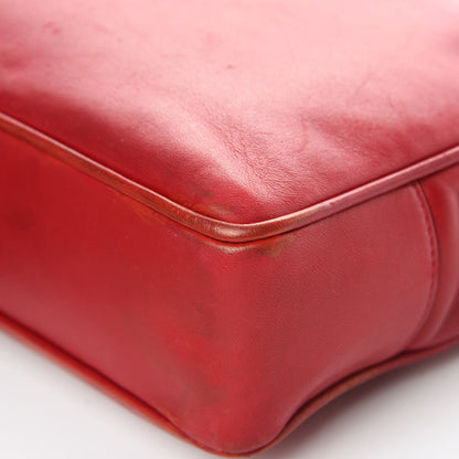 Chanel Lambskin CC Shoulder Bag Red 12 of 20