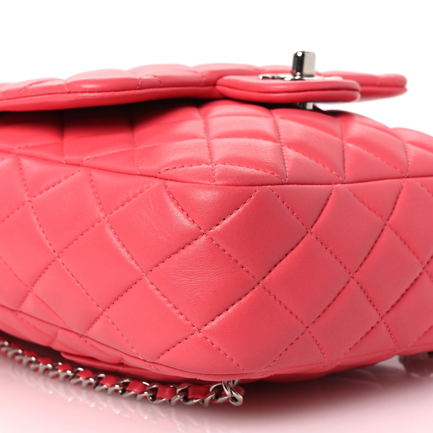 Lambskin Quilted Small in Seoul Backpack Pink