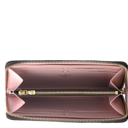 Louis Vuitton Monogram Clemence Wallet Rose Ballerine 5 of 9