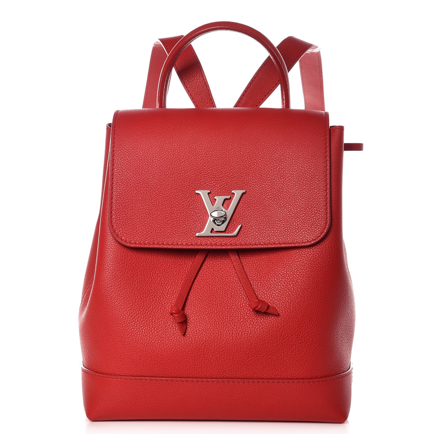 Louis Vuitton Soft Calfskin Lockme Backpack Rubis 1 of 10