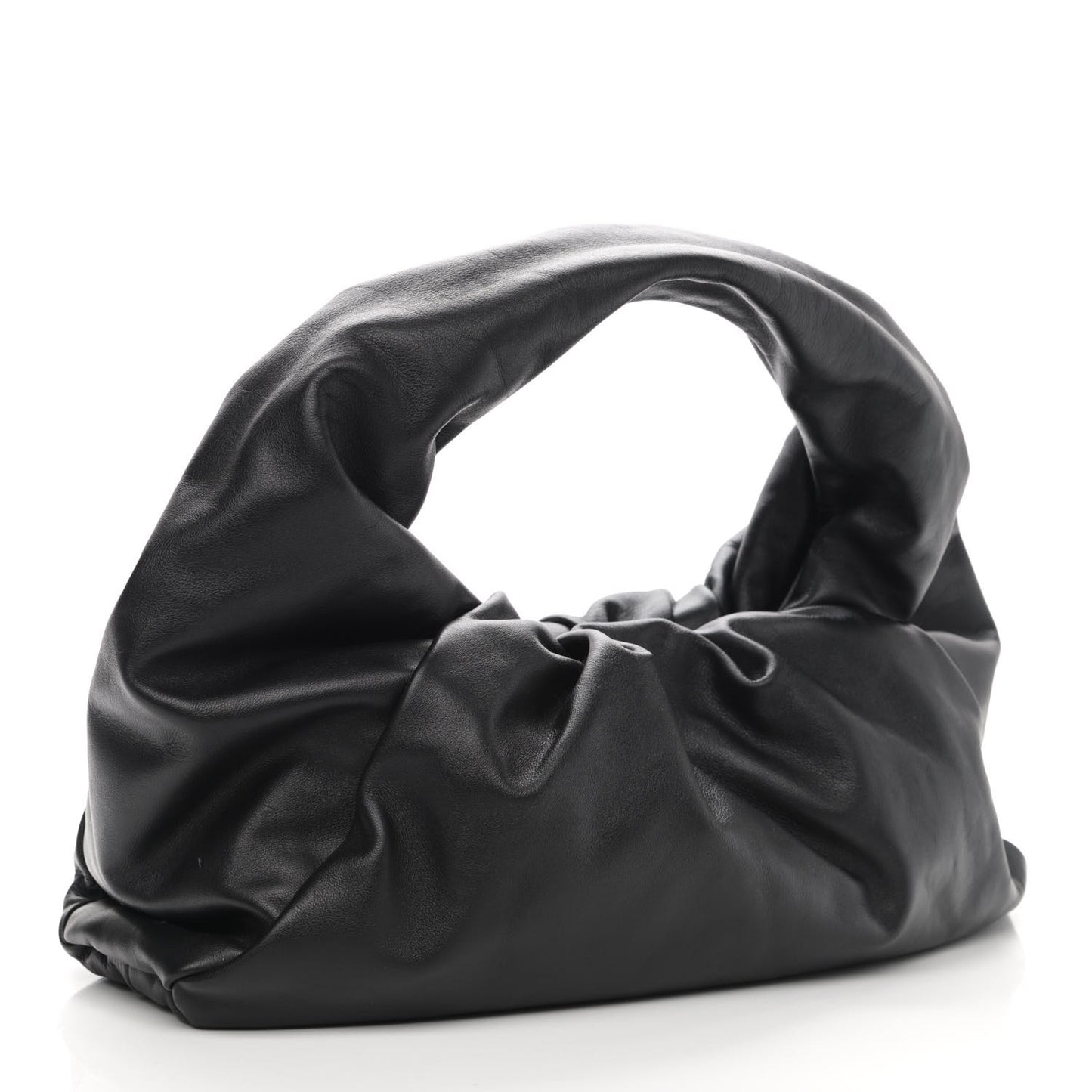 Smooth Butter Calfskin Small The Shoulder Pouch Black