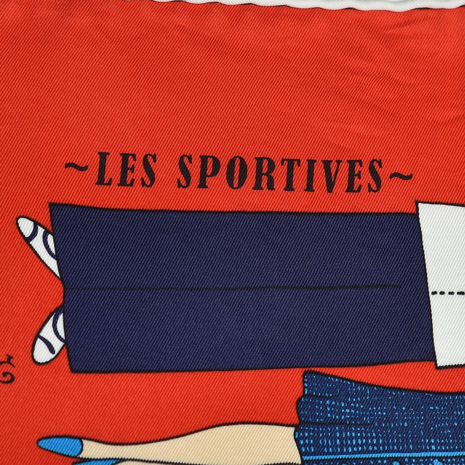 Hermes Silk Les Sportives Scarf 70 4 of 6