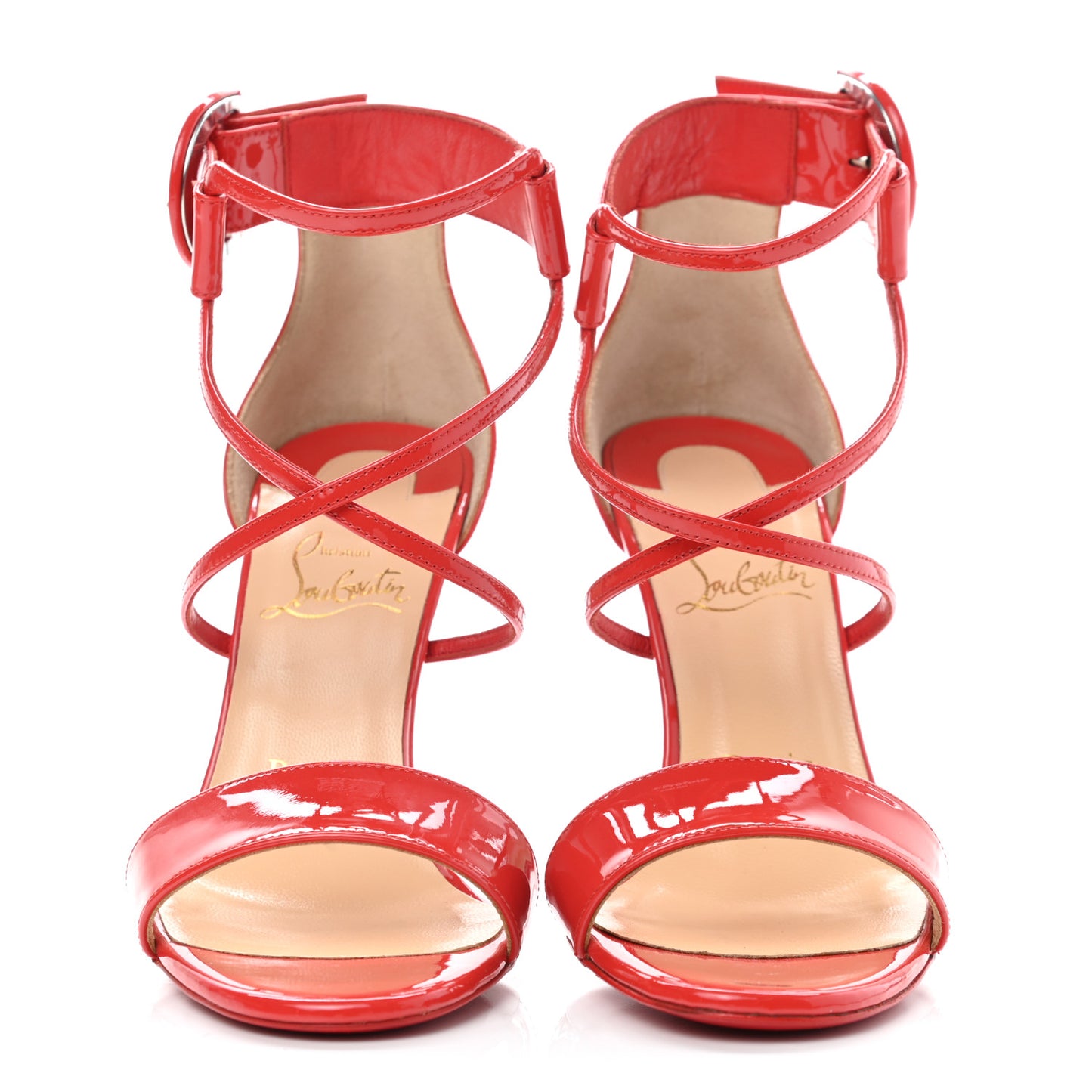 Patent Calfskin Choca 100 Sandals 36 Bisou