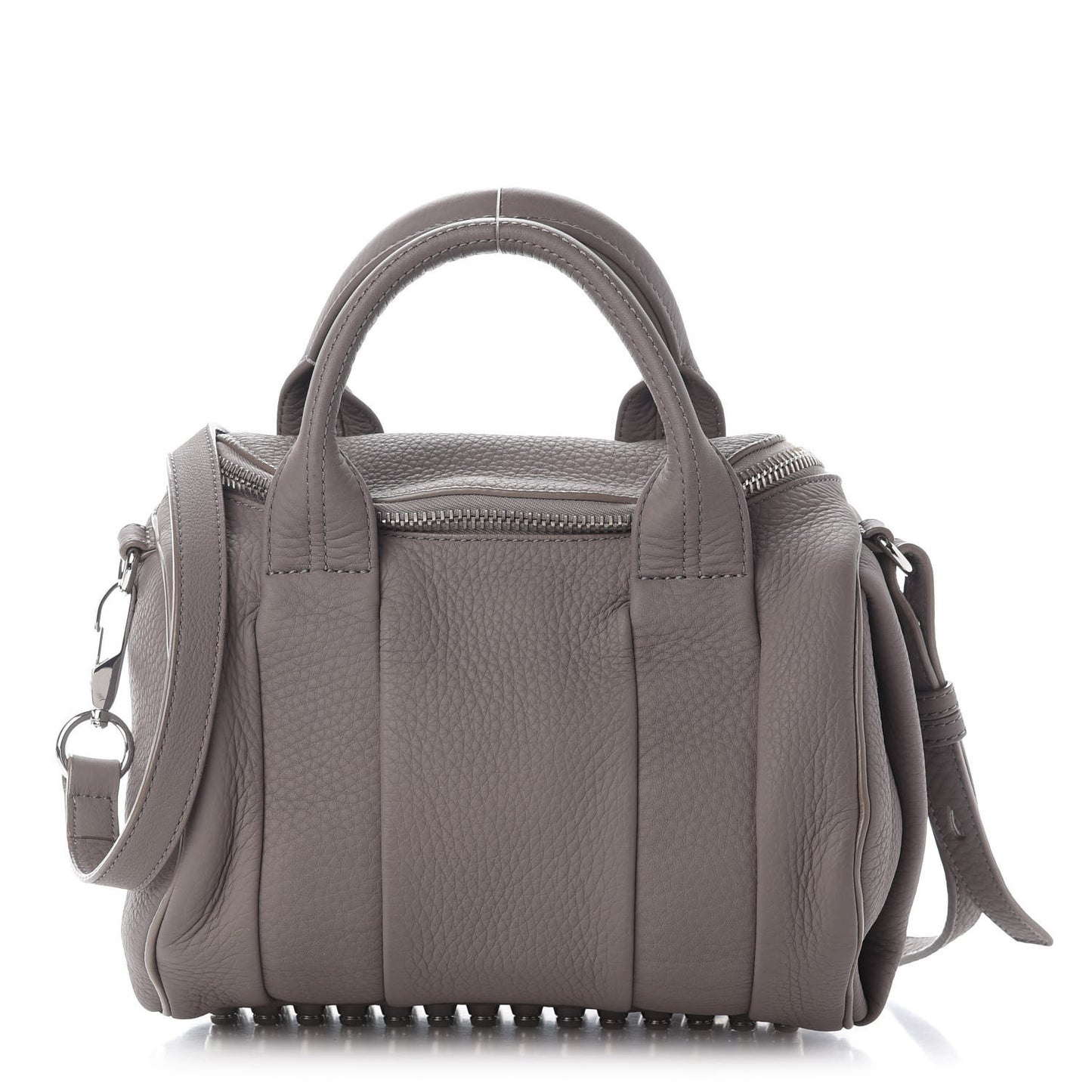 Pebbled Lambskin Mini Rockie Mink Silver Hardware