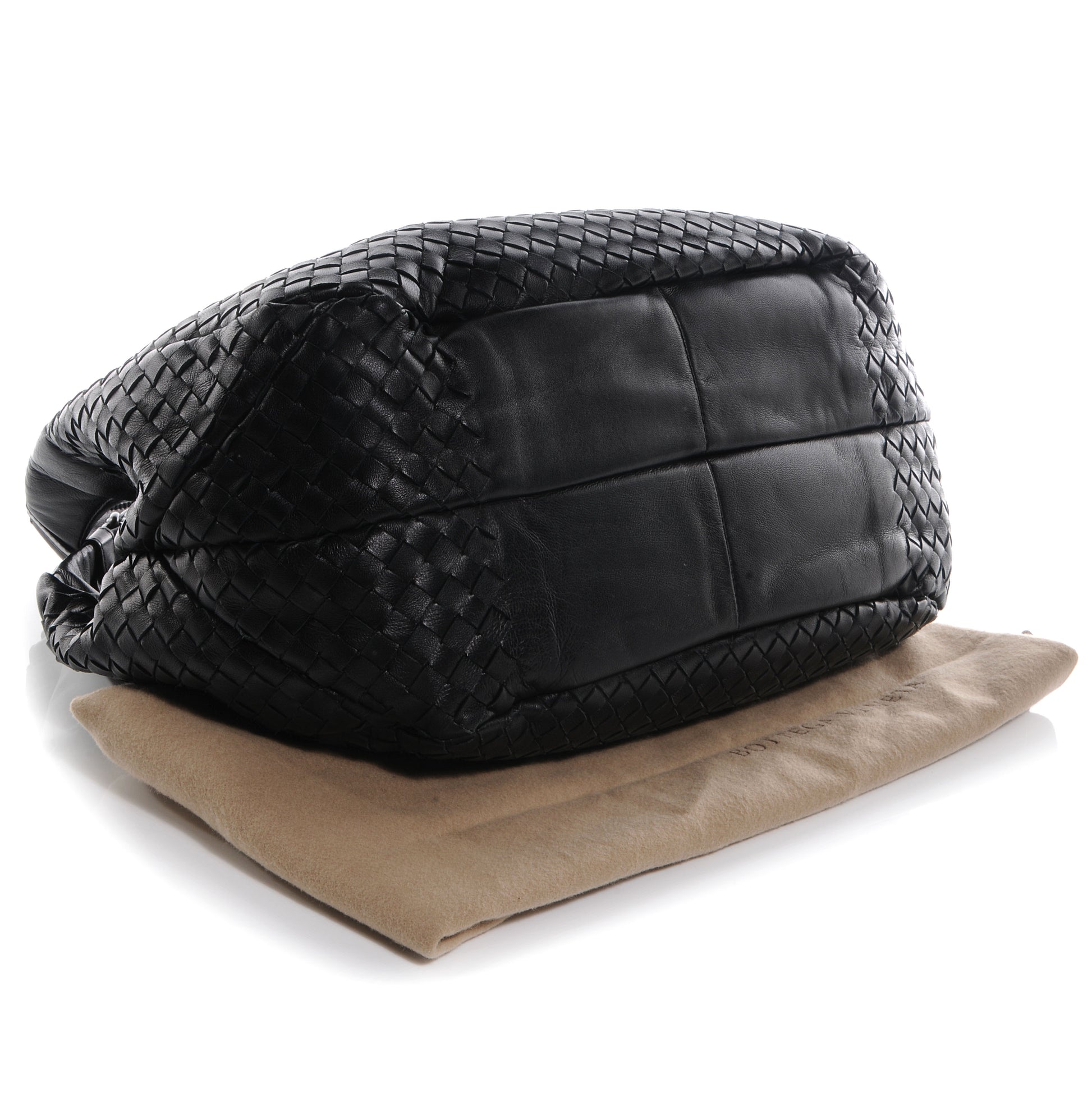 Bottega Veneta Nappa Intrecciato Medium Campana Nero Black 4 of 8