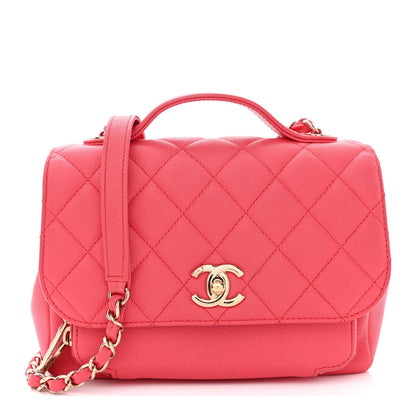 Chanel Caviar Quilted Medium Business Affinity Flap Pink 1 of 14