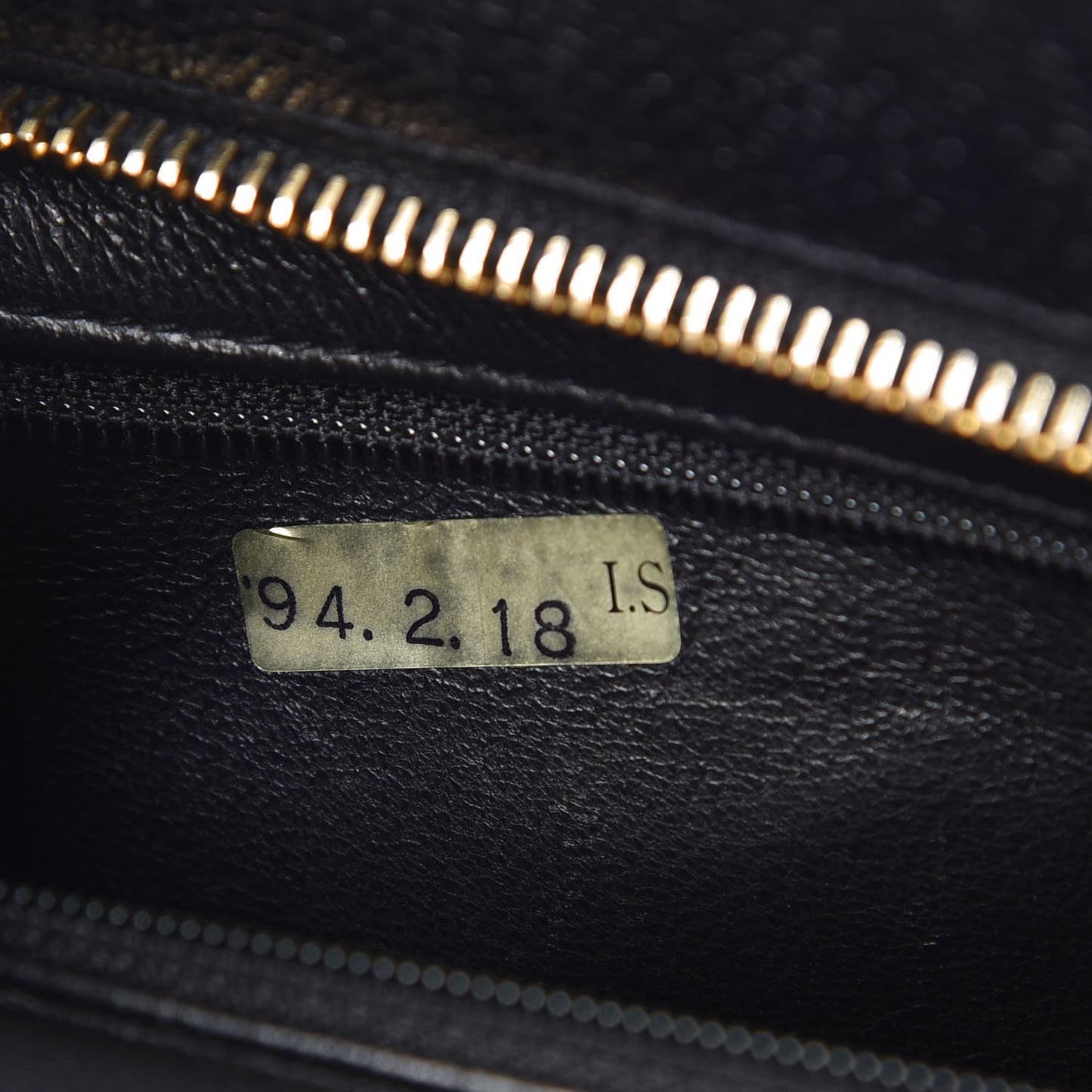 Caviar Quilted Medallion Tote Black