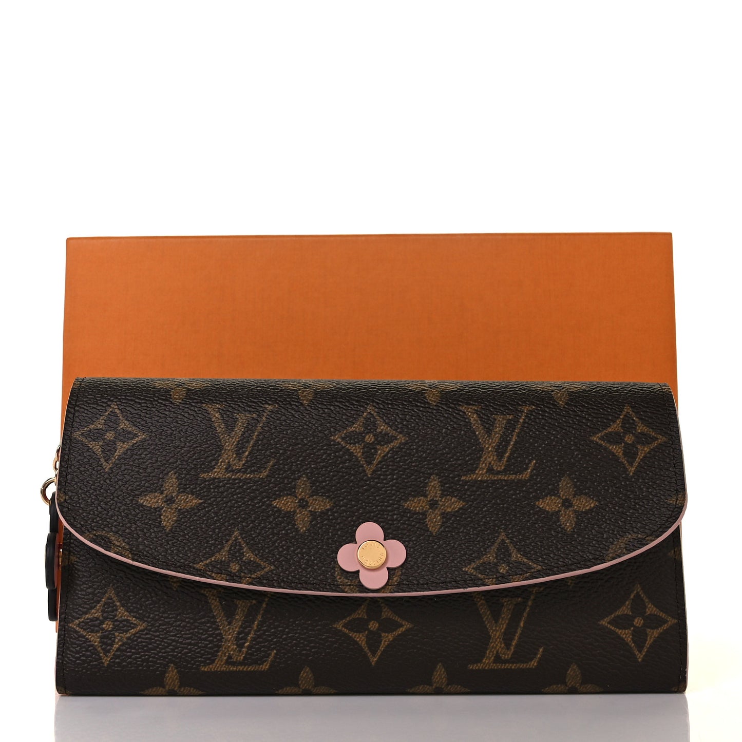 Monogram Bloom Flower Emilie Wallet