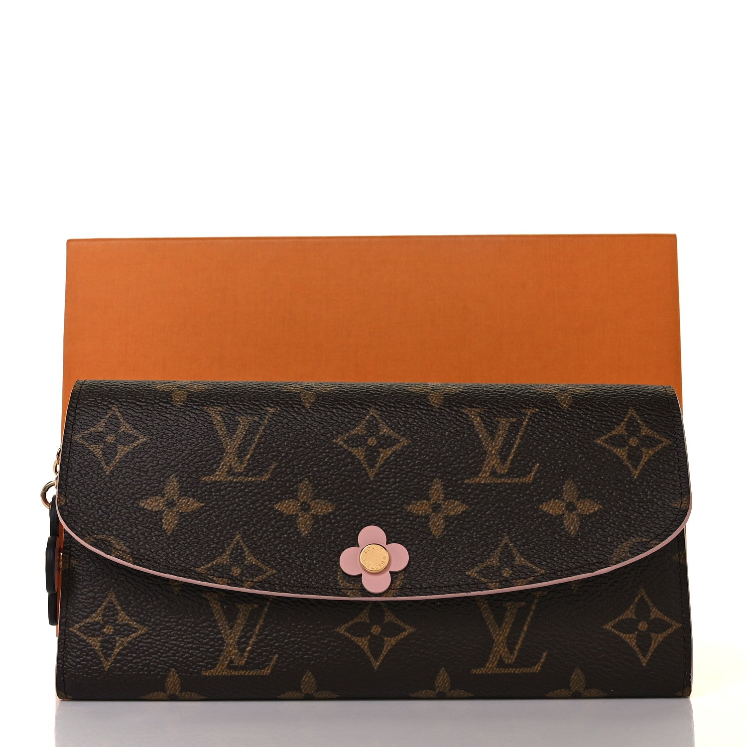 Louis Vuitton Monogram Bloom Flower Emilie Wallet 9 of 9