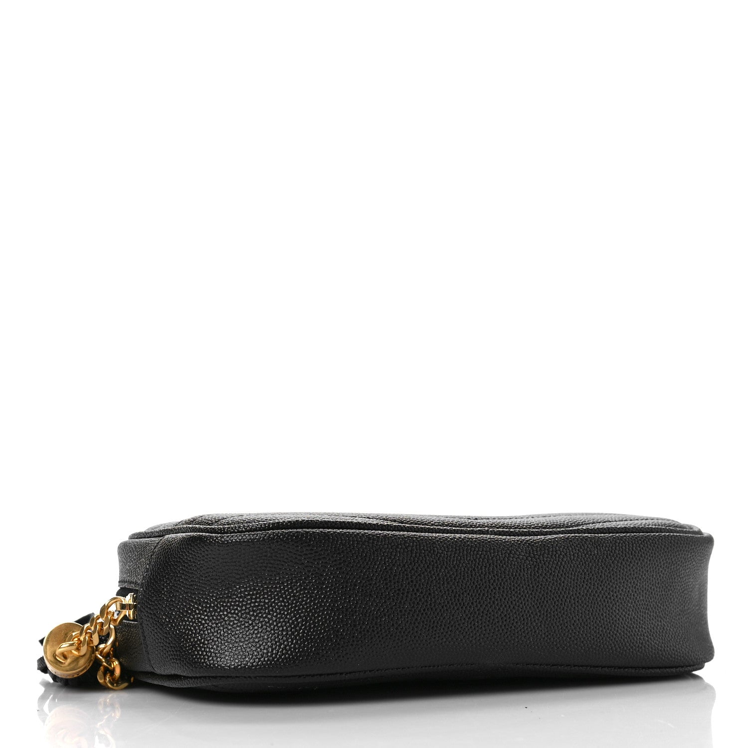 Saint Laurent Grain De Poudre Matelasse Monogram Mini Lou Camera Bag Black 4 of 9