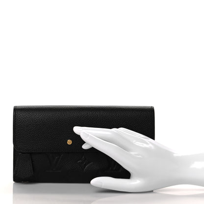 Louis Vuitton Empreinte Pont-Neuf Wallet Black 2 of 8