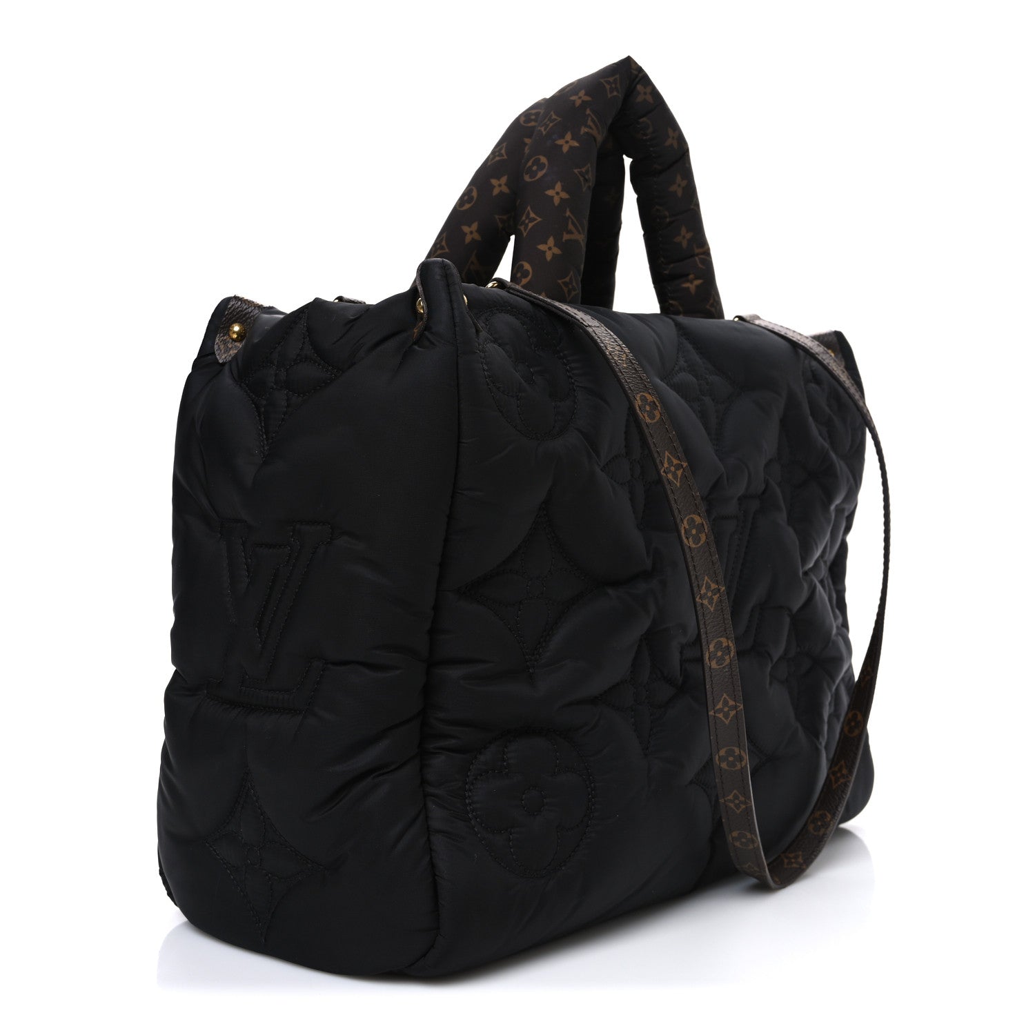 Louis Vuitton Econyl Monogram Pillow Giant Onthego MM Black 3 of 9