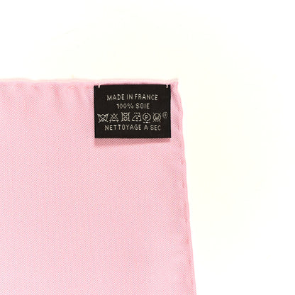 Hermes Silk Ex Libris Scarf 90 4 of 4