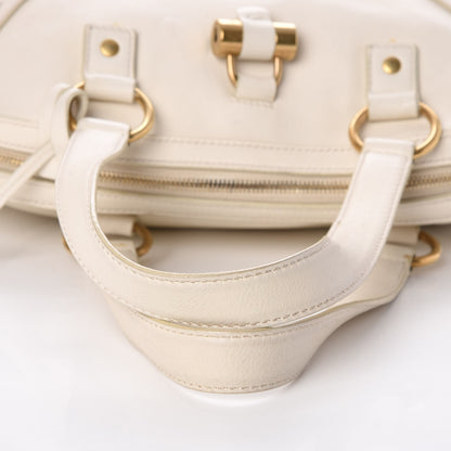Saint Laurent Calfskin Large Muse Tote Bag Ivory 17 of 17