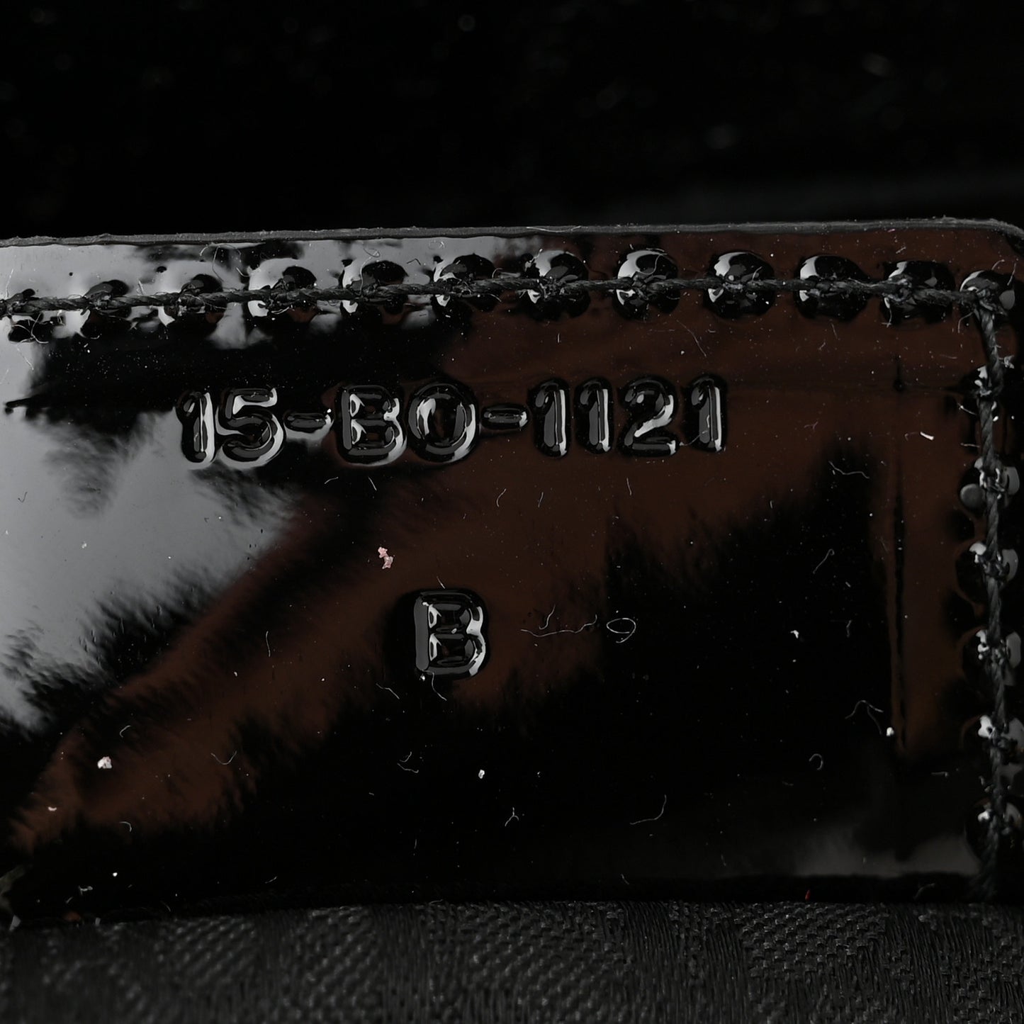 Patent Cannage Medium Lady Dior Black