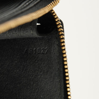 Louis Vuitton Epi Pochette Accessories 24 Black 6 of 7