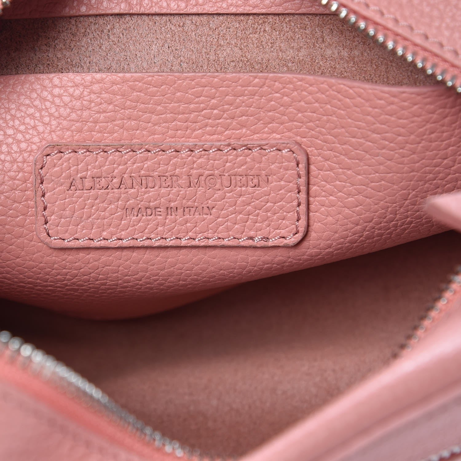 Alexander McQueen Calfskin Skull Camera Shoulder Bag Pink 6 of 10