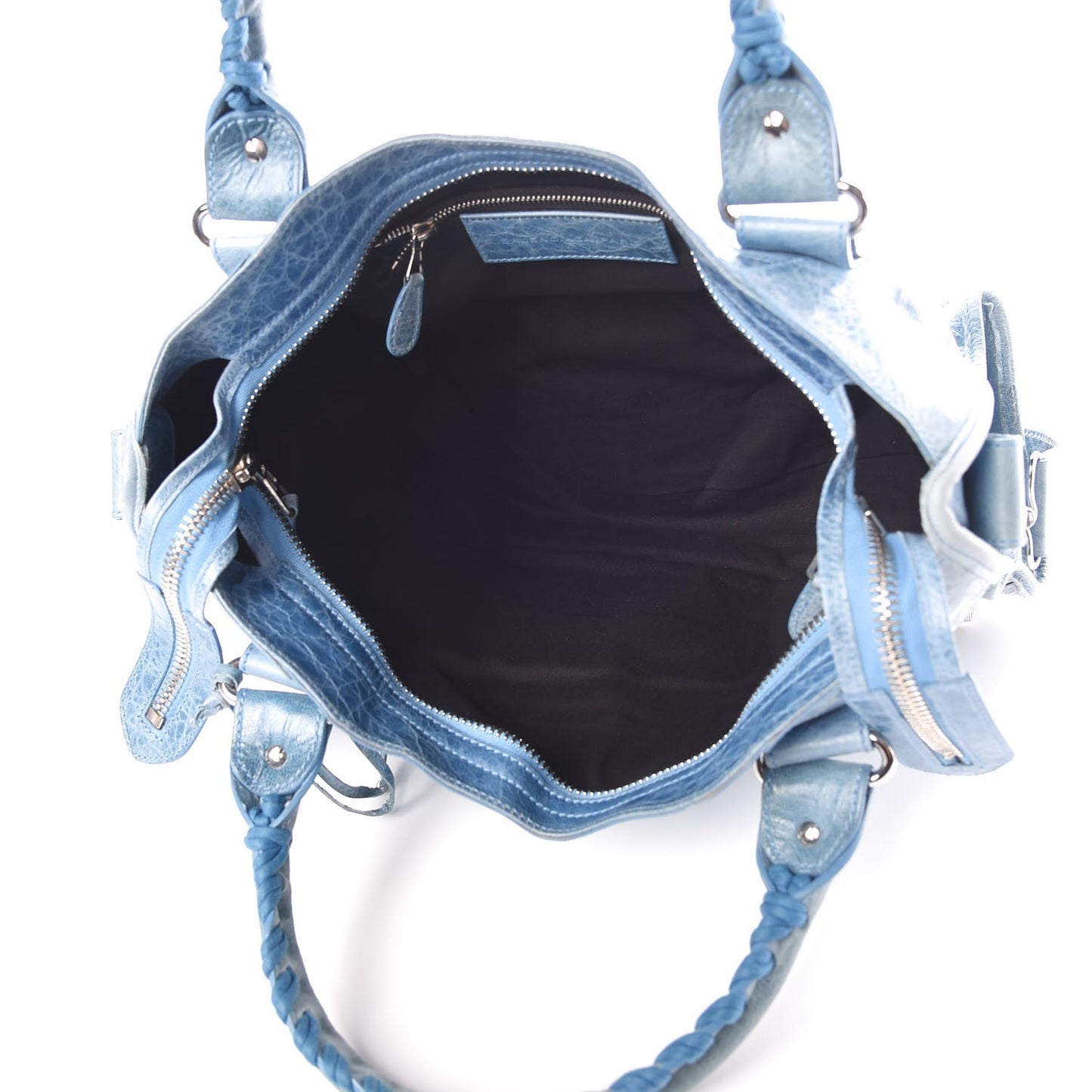 Agneau Giant 21 Silver Hardware City Turquoise