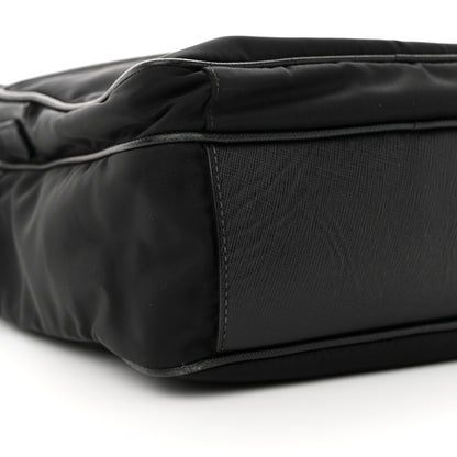 Prada Tessuto Nylon Messenger Bag Black 8 of 9