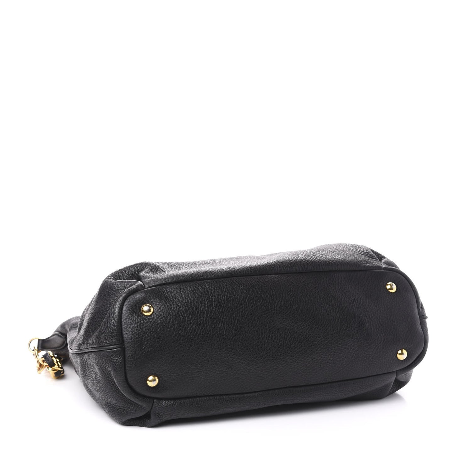 Vitello Daino Tote Black