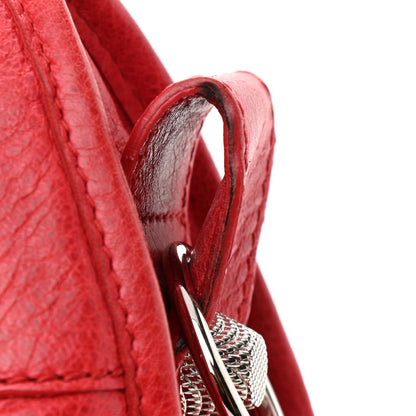 Balenciaga Agneau Giant 21 Silver Hardware City Rouge Coquelicot 16 of 17