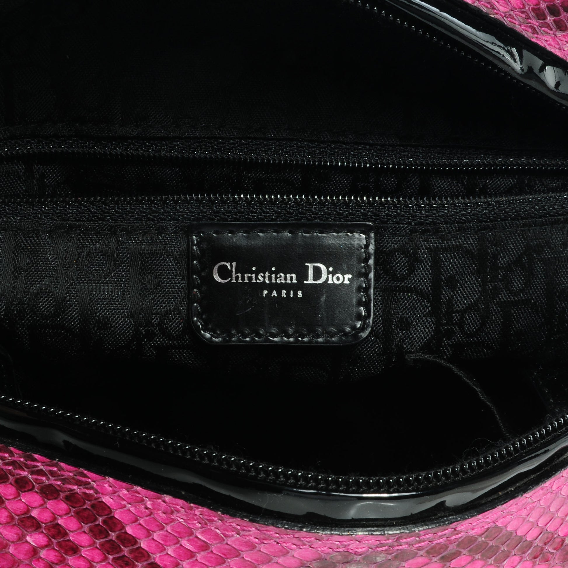 Christian Dior Python Gambler Dice Bowler 6 of 7