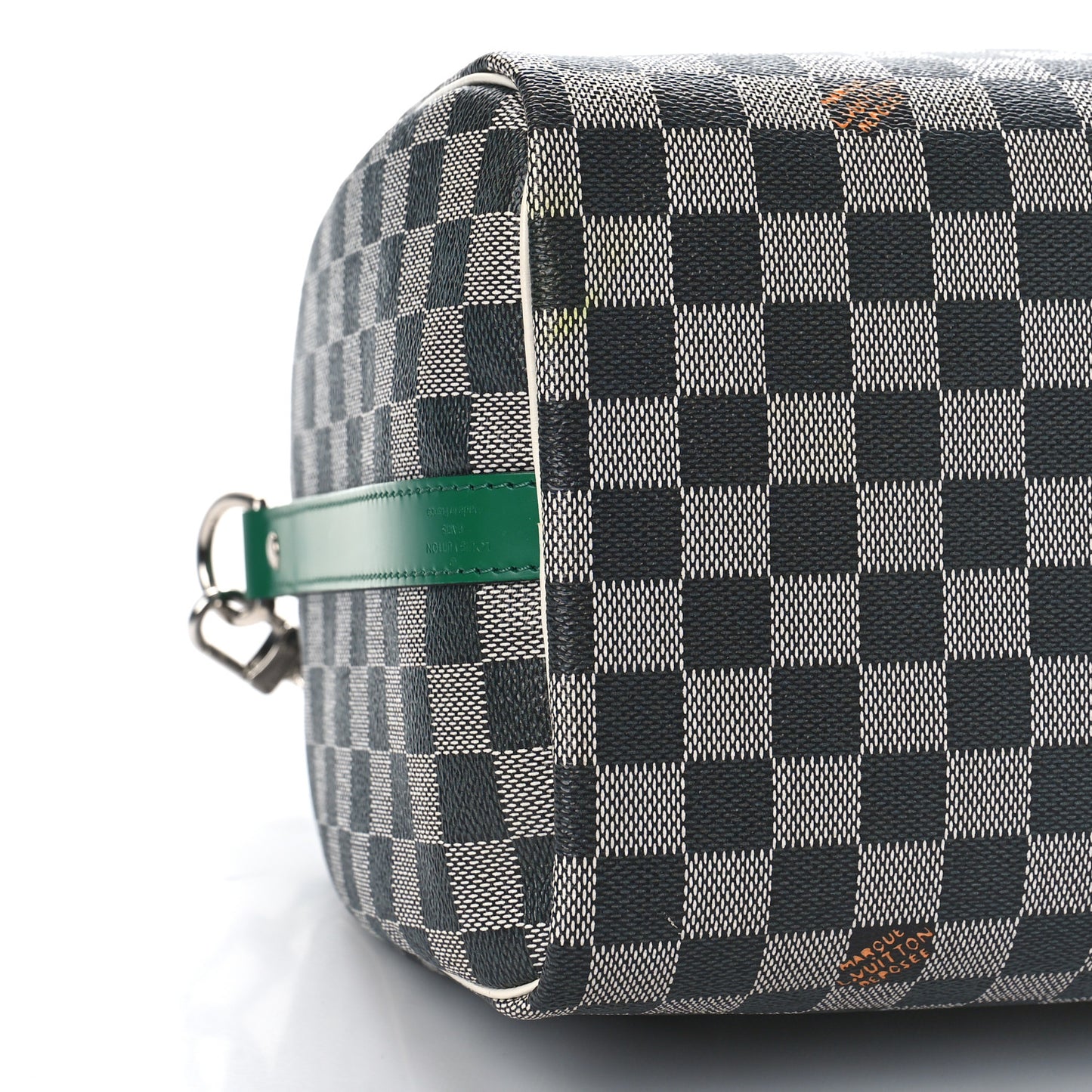 Damier Speedy Bandouliere 30 Black White