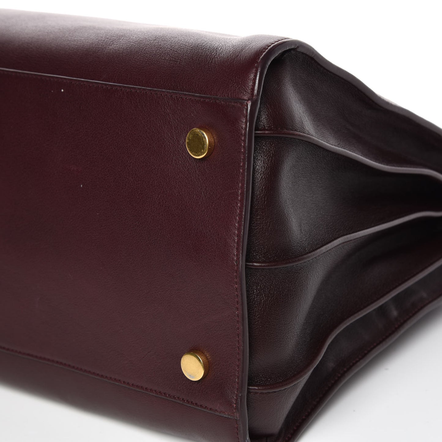 Calfskin Large Sac De Jour Carryall Bordeaux