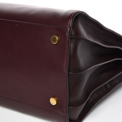 Saint Laurent Calfskin Large Sac De Jour Carryall Bordeaux 6 of 26