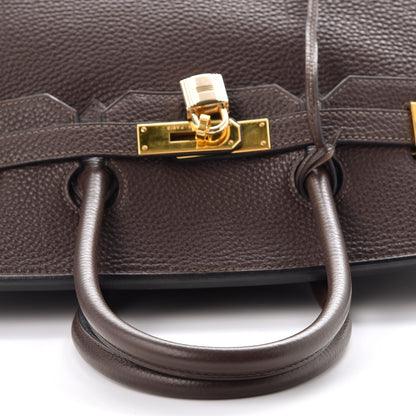 Hermes Togo Birkin 35 Chocolate 23 of 55