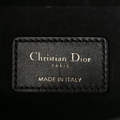 Christian Dior Lambskin Cannage Lady D-Joy Black 6 of 9