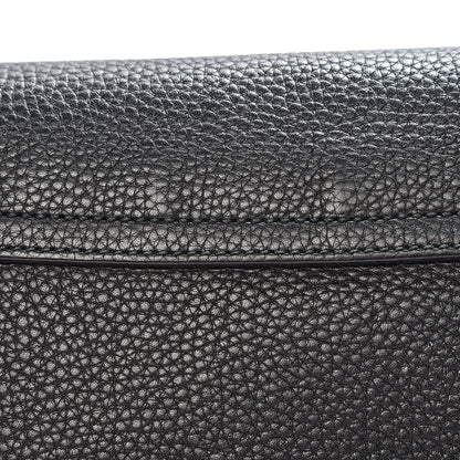 Gucci Pebbled Calfskin Medium Soho Flap Crossbody Black 14 of 20