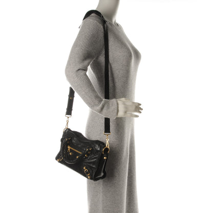 Balenciaga Agneau Giant 12 Gold Hardware Mini City Black 2 of 17